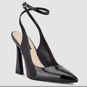Nine West Black Patent Heels